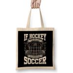 Humuts Funny Ice Hockey Because Murder Is Wrong Hockey Bez Çanta