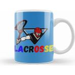 Humuts Funny Lacrosse Player Lax Mom Coach Gift Maglietta Beyaz Kupa
