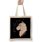 Humuts Funny Llama With Class, Tophat & Monocle Cute Lama Bez Çanta