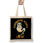 Humuts Funny Purranormal Activity Ghost Cat Halloween Bez Çanta