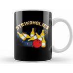 Humuts Funny Strike Expert Bowling Strikoholics Bowler Kupa Bardak