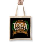 Humuts Funny Toga Party Security Guard Greek Wreath Bez Çanta