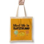 Humuts Funny Travel Switzerland Gift Design Lover Trippin Wanderlust Journey Adventurer Vacation Bez Çanta