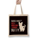 Humuts Funny West Highland Terrier Butt Westie Dog Breed Dogs Owner Bez Çanta