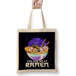 Humuts Funny You Had Me At Ramen Anime Kawaii Noodles Pun Bez Çanta