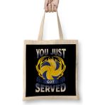 Humuts Funny You Just Got Served Volleyball Serve Pun Bez Çanta