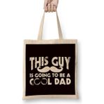 Humuts Future Cool Dad Father Papa Poppa Daddy Stepdad Husband Bez Uzun Saplı Açık Bej Rengi Çanta