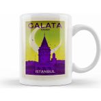 Humuts Galata Kulesi Kupa Bardak