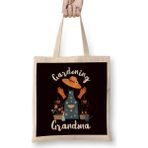 Humuts Gardening Grandma Grandmom Gardener Garden Landscaper Lawn Bez Uzun Saplı Açık Bej Rengi Çanta