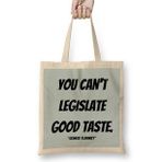 Humuts George Clooney Quotes Gift- Vintage Retro Rainbow Style Uzun Saplı Kadın Bez Çanta