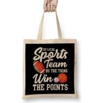 Humuts Go Local Sports Team Funny Sports Fan Sarcasm Pun Uzun Saplı Açık Bej Bez Çanta