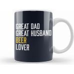 Humuts Great Dad Great Husband Beer Lover Kupa
