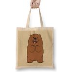Humuts Grizzly Bear Bez Bayan Günlük Çanta