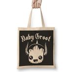 Humuts Guardians Of The Galaxy Baby Groot Motorhead Uzun Saplı Kadın Bez Çanta