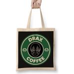 Humuts Guardians Of The Galaxy Drax Coffee Starbucks T Uzun Saplı Bez Çanta