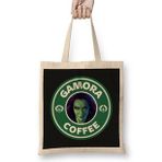 Humuts Guardians Of The Galaxy Gamora Coffee Starbucks Uzun Saplı Bez Kadın Günlük Çanta