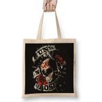 Humuts Guns N Roses Guns Roses Estampa Bez Çanta