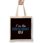 Humuts Handball Elf Handballer Ball Sports Team Coach Trainer Game Bez Çanta