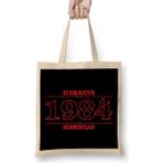 Humuts Hawkins Indiana 1984 Stranger Things Bez Uzun Saplı Açık Bej Rengi Çanta
