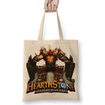 Humuts Hearth Stone Uzun Saplı Açık Bej Bez Çanta