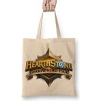 Humuts Hearthstone 03 Uzun Saplı Açık Bej Bez Çanta