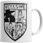 Humuts Hellsing Alucard One Piece Anime Naruto Death Note Kupa Bardak