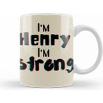 Humuts Henry Name Custom Design Gift Baby Gift For Him Kupa Bardak
