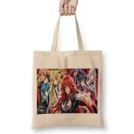 Humuts High School Dxd Anime All The Main Girls Uzun Saplı Bez Çanta