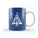 Humuts Home Alone Christmas Tree Silhouette Kupa Bardak