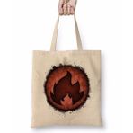 Humuts Horse The Fire Types Uzun Saplı Bez Çanta