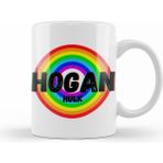 Humuts Hulk Hogan Vintage Retro Rainbow Style Warriors Design Wrestlers Gift Kupa Bardak