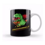 Humuts I Am Unstoppable Trex Funny Short Dinosaur Joke Kupa Bardak
