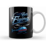 Humuts I D Rather Be Flying Retro Helicopter Pilot Kupa