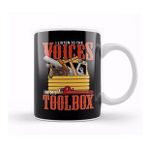 Humuts I Listen To The Voices In My Toolbox Handyman Joke Kupa Bardak