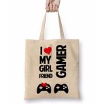 Humuts I Love My Girl Friends Gamer Bez Kadın Günlük Çanta