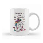 Humuts I May Be A Nerd But Im Magical Unicorn Pixel Art Kupa Bardak