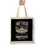 Humuts I Want to Believe Ufo Bez Kadın Günlük Çanta