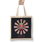 Humuts Invader Zim Retro Japanese Bez Çanta