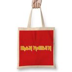 Humuts Iron Maiden Logo Bez Kadın Günlük Çanta