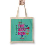 Humuts Isabella Name Personalized Custom Vintage Retro Rainbow Style Design Gift Baby Gift For Her Bez Uzun Saplı Açık Bej Rengi Çanta