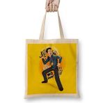 Humuts Jake Peralta Brooklyn 99 Brooklyn Nine Nine Uzun Saplı Açık Bej Bez Çanta
