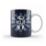 Humuts Jazz Transformers Retro Japanese Beyaz Kupa