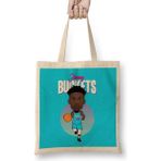 Humuts Jimmy Butler Jimmy Buckets Uzun Saplı Açık Bej Bez Çanta