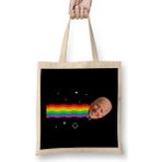 Humuts Joe Biden Nyan Cat Bez Çanta