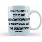 Humuts John Lennon Quote Beyaz Kupa