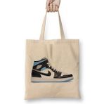 Humuts Jordan 1 Mid University Black White Bez Kadın Günlük Çanta