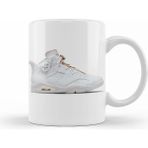 Humuts Jordan 5 Retro Supreme White And Black Sneaker Kupa Bardak
