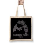 Humuts Jujutsu Kaisen Satoru Gojo Sensei Açık Bej Uzun Saplı Bez Çanta