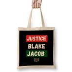 Humuts Justice For Jacob Blake 2021 Açık Bej Uzun Saplı Bez Çanta