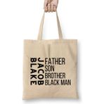 Humuts Justice For Jacob Blake 2021 Black Lives Matter Bez Kadın Günlük Çanta